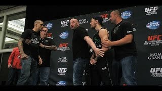 UFC 178 Media Day Faceoffs: McGregor and Poirier Heat Up
