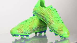 NIVIA Encounter 9.0 Stud | Nivia Encounter Green Football Shoe | Nivia Football Shoe