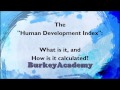 What is the Human Development Index?