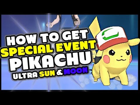 HOW TO GET ASH PIKACHU I CHOOSE YOU - Pokemon Ultra Sun and Ultra Moon HOW TO GET ASH PIKACHU I CHOOSE YOU - Pokemon Ultra Sun and Ultra Moon