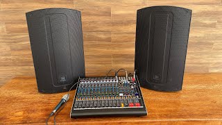 TIRA DÚVIDAS - Mesa de Som DBR DM12 e JBL MAX 15