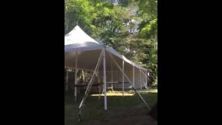 20x40 Pole Tent #partyrentalsandart🎪👌🏽