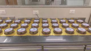 Behind the scene video of 300 cakes making by Swiss Whisk Cafe, Surat