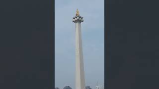 proyek mercusuar di era Sukarno yg emas nya sumbangan dari warga Aceh #monas#shorts