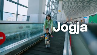 Perjalanan Jakarta ke Yogyakarta: Terbang dari Soekarno-Hatta ke Bandara Kulon Progo | Travel Vlog