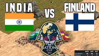 India vs Finland B | Nations Cup Silver League SEMI FINAL