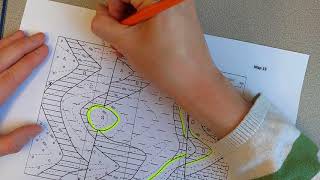 Map 13 video 4: structure contours above the unconformity