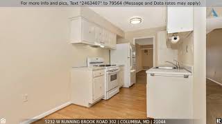 Priced at $1,900 - 5232 W Running Brook Road 302, Columbia, MD 21044