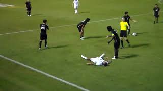VCU M Moussa Ndiaye sent off with red card vs. North Carolina Greensboro