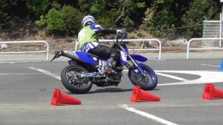 20170422 motokawaさん wr250 ナウシカ練習会