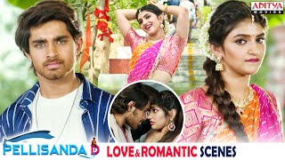 Pellisanda D Hindi Dubbed Movie Love & Romantic Scenes | Roshan | Sreeleela | Aditya Movies