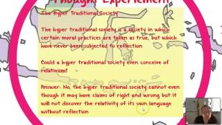 19. The Problem of Moral Relativism