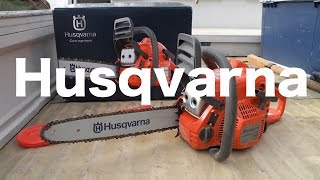 Husqvarna135e紹介／試し切りしてみた