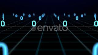 Binary code data | Motion Graphics - Envato elements