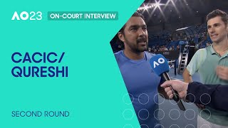 Cacic/Qureshi On-Court Interview | Australian Open 2023 Second Round