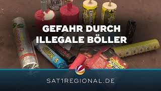 Illegale Böller: Feuerwehr demonstriert Gefahren