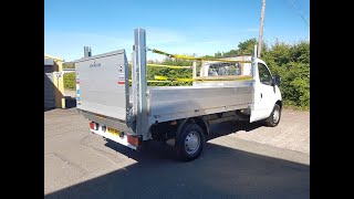 3.5t Dropside with tail lift \u0026 Fall Protection Straps.