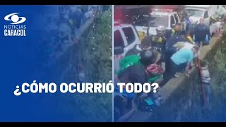 Siniestro en cercanías al Salto del Tequendama: copiloto de una moto cayó al vacío