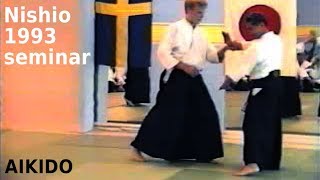 Aikido - Shoji Nishio sensei 1993 seminar in Malmö, Sweden 1 (5)