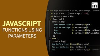 JavaScript Tutorial - writing REUSABLE CODE with functions