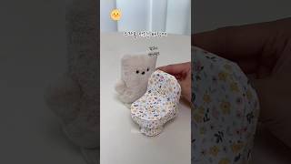 DIY Kuri Teddy Bear Flower Chair