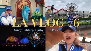 🎡LA VLOG #6 | 💙디즈니 캘리포니아 어드벤처 파크에서 성덕된 스토리 | 🛫 마지막 존페어 티켓 여행