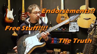 Endorsements!! Free Stuff!!!! The Truth