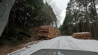 JB64栃木県塩谷郡塩谷町　西荒川林道　　ほぼダート　本来完抜