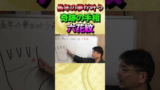 長年の夢が叶いだすサイン手相【六花紋】【未来波動が変わる！大和易の手相鑑定・説明欄へ】＃Shorts＃手相＃大和易＃手相鑑定＃スピリチャル＃開運＃占い師＃金運＃人気＃カリスマ