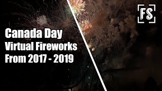 Celebrate Canada Day 2021 with Virtual Fireworks at Canada's Wonderland from 2017 to 2019