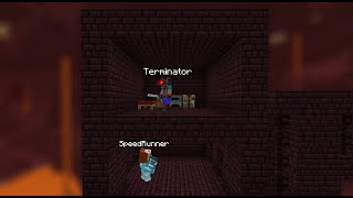 Minecraft TERMINATOR vs SPEED RUNNER