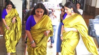 Vidya Balan ALMOST FALL'S During The Promotion Of Her Upcoming FILM Mission Mangal |Akshay Kumar