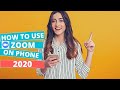 HOW TO USE ZOOM APP ON YOUR ANDROID PHONE 2020! TUTORIAL FOR BEGINNERS