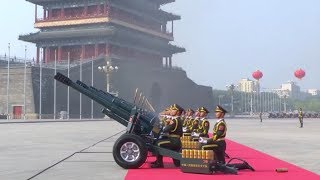70-gun salute leads China's National Day celebrations