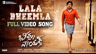 #LalaBheemla Video Song|Bheemla Nayak #lalabheemla Song | Lala Bheemla Full Song|Pawan Kalyan,Thaman