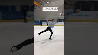 Salchow progress ⛸️🤍 #figureskating #figureskater #salchow #figureskatingjumps #jumps #progress