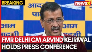 Former Delhi CM Arvind Kejriwal Holds Press Conference | Delhi Assembly Polls | NewsX