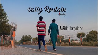 Me with my brother funny daily routine vlog