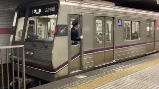 谷町線22619ドアチャイム異音車