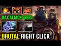 NEW CRAZY RIGHT CLICK Basher + Moon Shard Max Attack Speed 5700 HP Raid Boss Carry Ogre Magi Dota 2