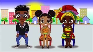 Twi for Kids: Twi Nursery Rhyme - Me Ti M'Abati (Head Shoulders Knees & Toes)