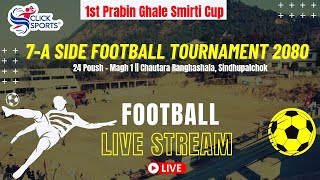 RFC VS SFC || 1st Prabin Ghale Smirti Cup open 7A side football tournament 2080
