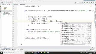 Reading text files with BufferedReader