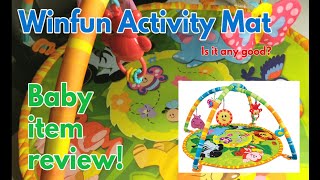 Winfun Jungle Pals Playmat Review | Baby Activity Mat | Unboxing \u0026 First Impressions