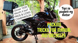 Gixxer 155fi WORTH IT BA? PROS & CONS + Specifications| Packing tips