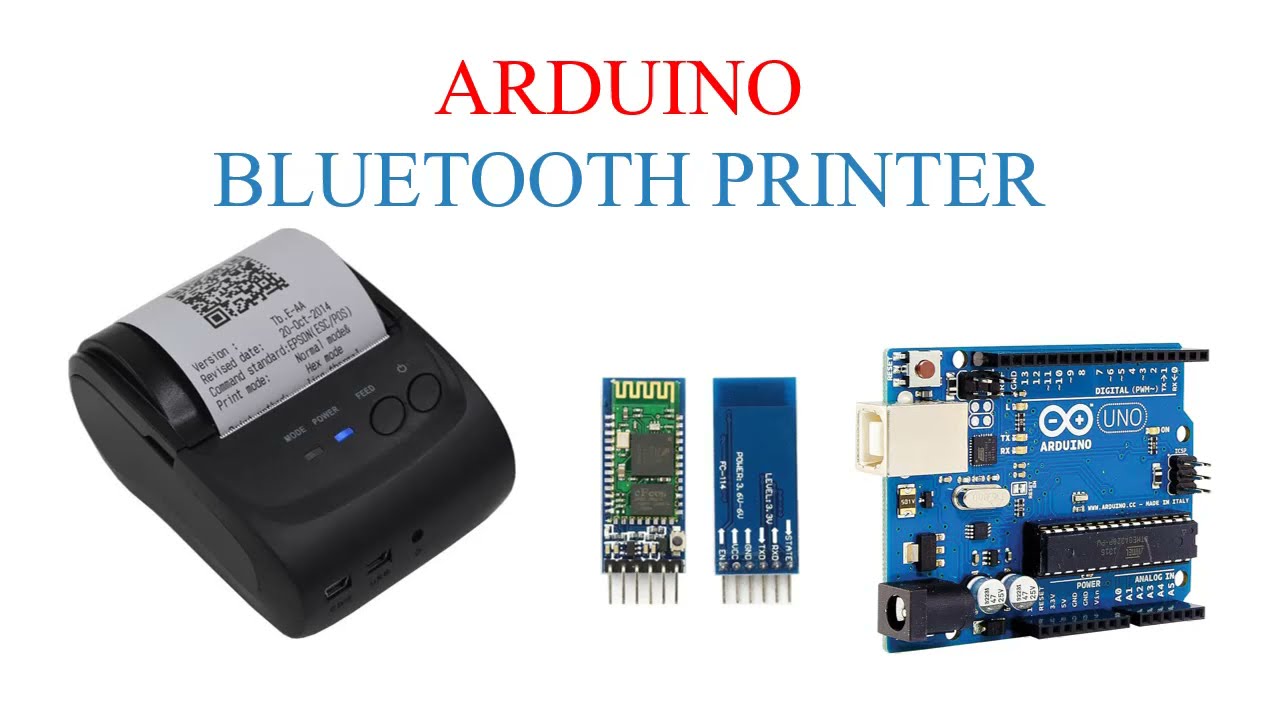 ARDUINO + THERMAL PRINTER - YouTube