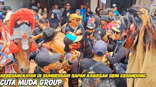 MOMENT KEBERANGKATAN DI KAWASAN GERANDONG ‼️ CUTA MUDA GROUP DI SUMBERSARI SAPAN