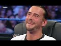 cm punk and triple h s contract signing breaks down smackdown august 30 2011