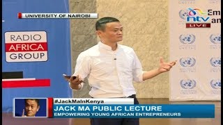 Jack Ma's full public lecture at the University of Nairobi