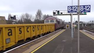 69 009 leaves Clapham Junction 23 Jan 25